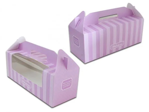 【紫色布紋 3格手提盒+底托(2款】(C-MS-3-A)